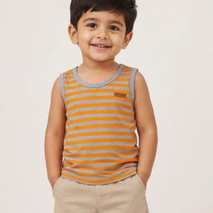 Boys Striped Stylify Trendy Stripes T-Shirt