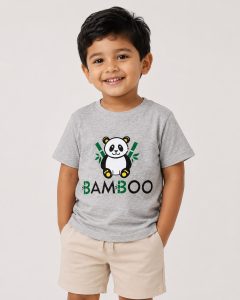 Boys Bamboo Panda Play T-shirt