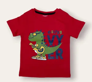 Rocking Dino Guitar Tee