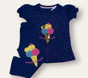 Springle Chill Ice Cream Delight Tee & Trouser